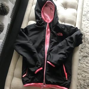 North Face Jacket - reversible fleece/raincoat